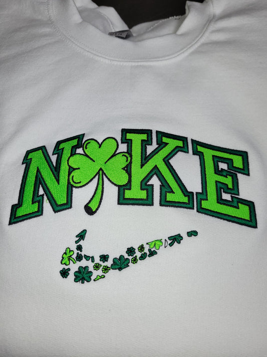 Shamrock Swoosh Crewneck Sweatshirt