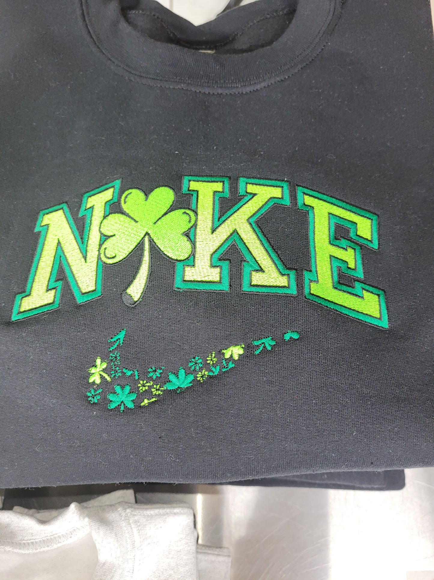 Shamrock Swoosh Crewneck Sweatshirt