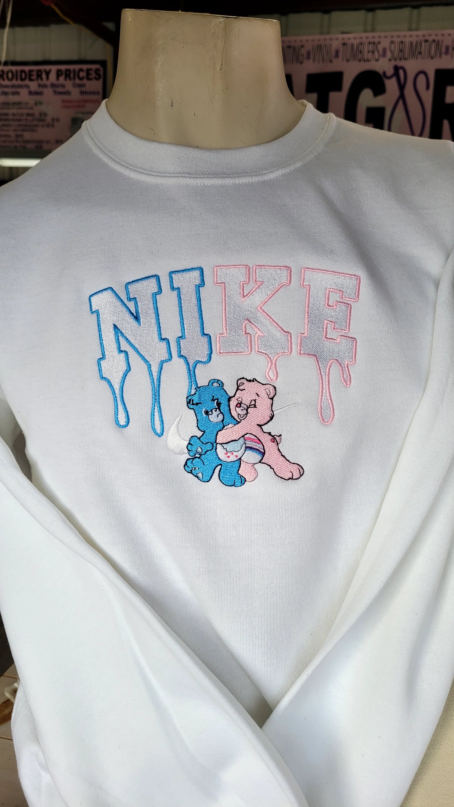 Carebears Swoosh Crewneck Sweatshirt