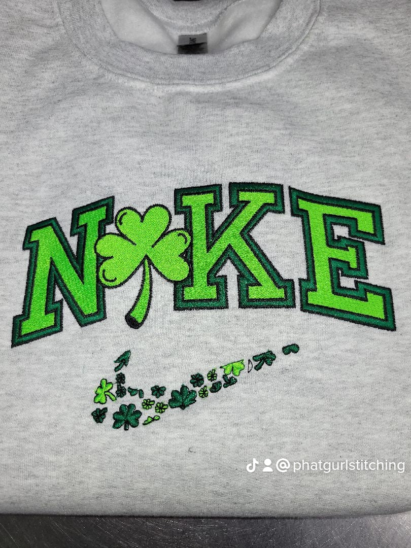 Shamrock Swoosh Crewneck Sweatshirt