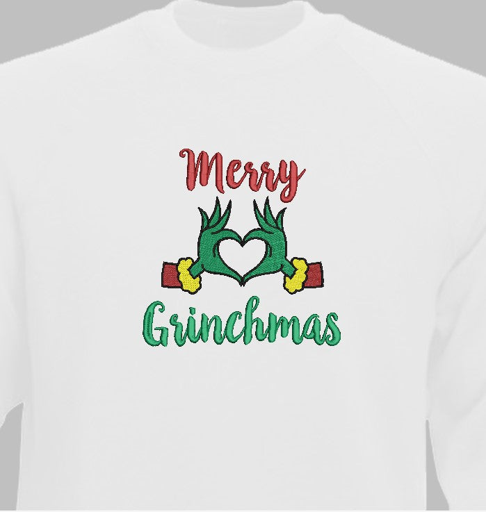 Merry Grinchmas Crewneck Sweatshirt