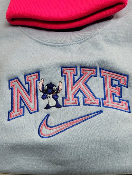 Stitch Swoosh Crewneck Sweatshirt