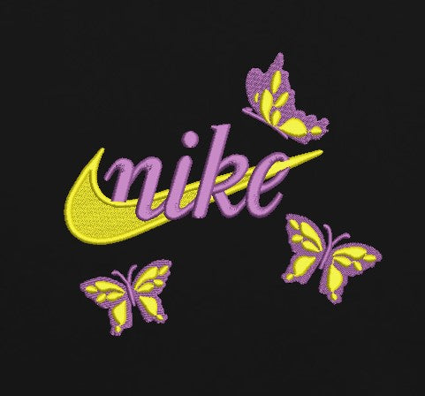 Butterfly Swoosh Crewneck Sweatshirt