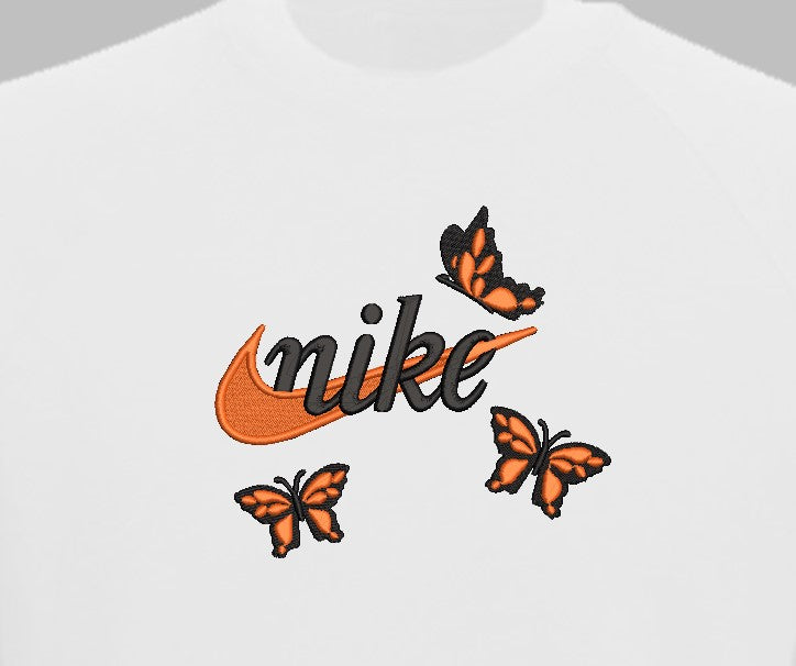 Butterfly Swoosh Crewneck Sweatshirt