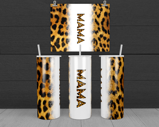 Cheetah Mama Tumbler