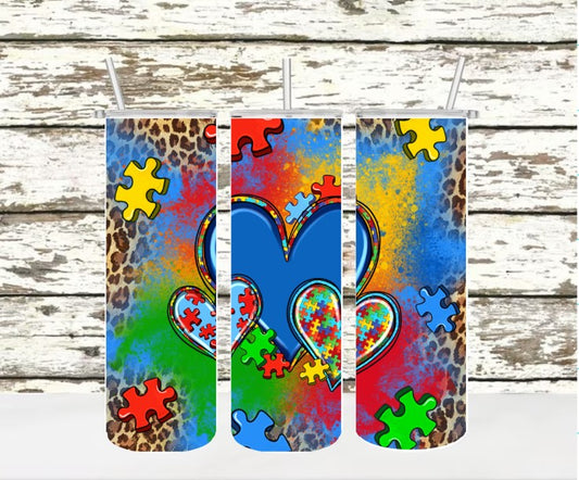 Autism PuzzleMe Tumbler